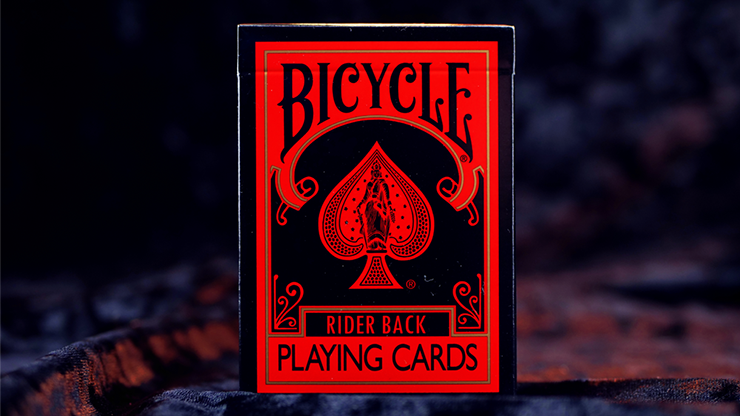 Red bicycle deck sale