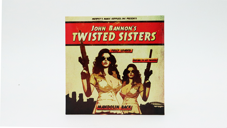 Twisted Sisters 2.0 (Gimmicks and Online Instructions) Mandolin Card by John Bannon - Trick