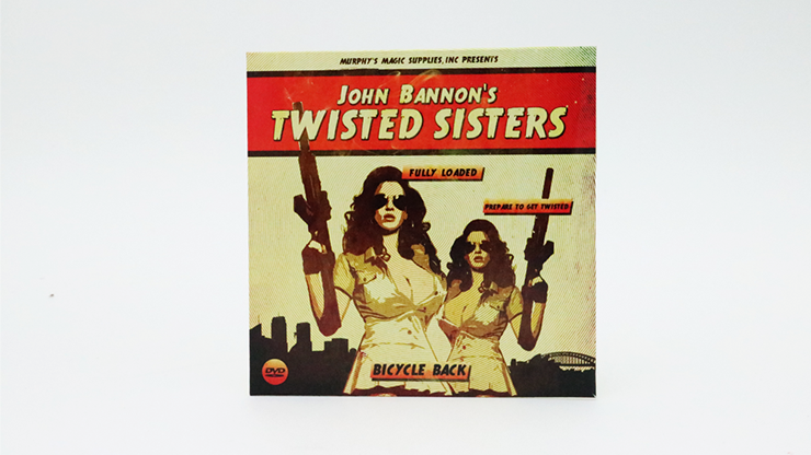 Twisted Sisters 2.0 (Gimmicks and Online Instructions) Bicycle Back by John Bannon - Trick