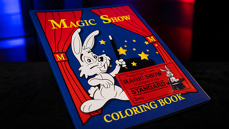 MAGIC SHOW Coloring Book (3 way) by Murphy's Magic