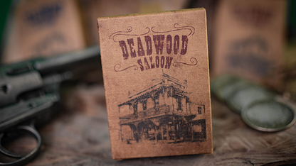 Deadwood Marked (Red) Playing Cards  by Matthew Wright and Mark Bennett