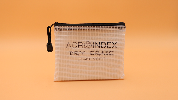 Six Acro Index (3"x5") Dry Erase by Blake Vogt