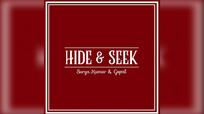 Hide and Seek Wallet (Black) By Surya Kumar and Gopal