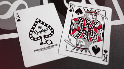 Roulette (Red) Playing Cards by Mechanic Industries