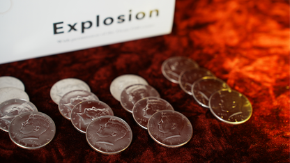 Explosion (Half Dollar) by Dean Dill and LT Magic