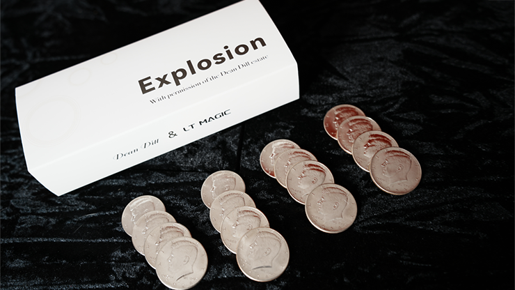 Explosion (Half Dollar) by Dean Dill and LT Magic