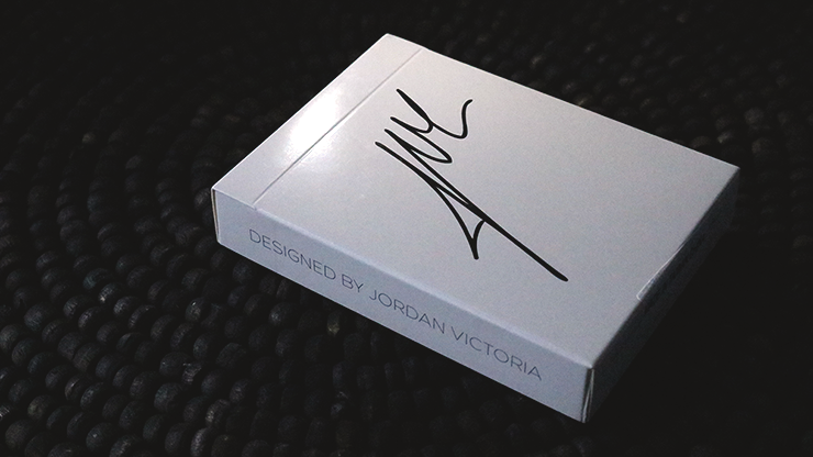 Signature Playing Cards- Third Edition (White) by Jordan Victoria