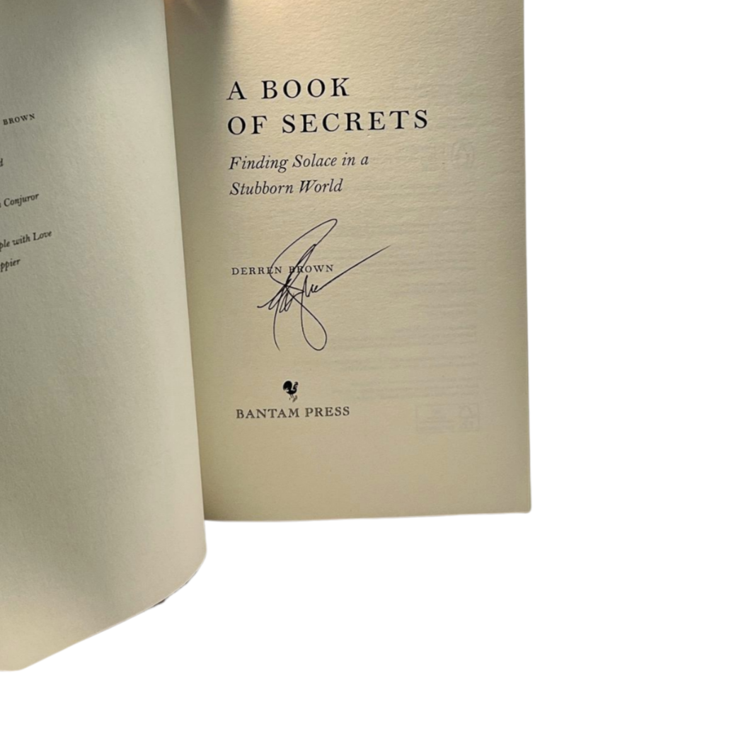 Derren Brown: A Book of Secrets (signed)