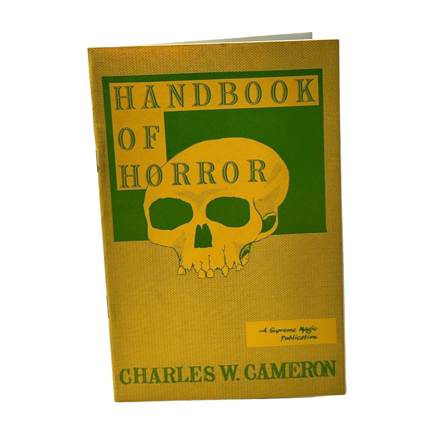 Handbook of Horror - Charles W Cameron