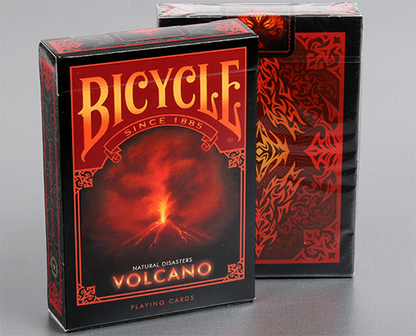 Bicycle Natural Disasters "Volcano" Playing Cards by Collectable Playing Cards - Available at pipermagic.com.au