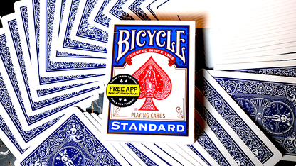 Bicycle Standard Blue Poker Cards (New Box)