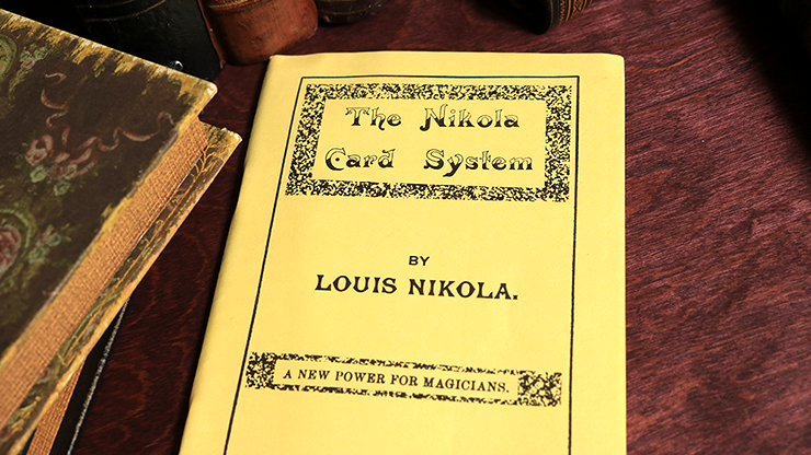 The Nikola Card System by Louis Nikola - Book - Available at pipermagic.com.au