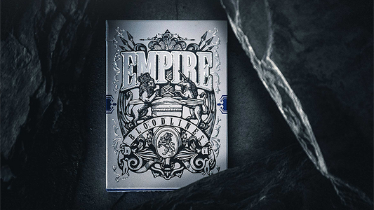 Empire Bloodlines (Royal Blue) Playing Cards - Available at pipermagic.com.au