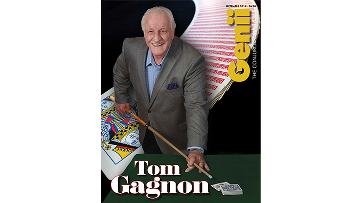 Genii Magazine "Tom Gagnon" September 2019 - Book - Available at pipermagic.com.au