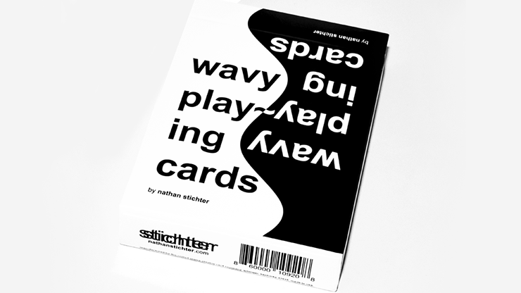 Wavy Playing Cards by Nathan Stichter - Available at pipermagic.com.au