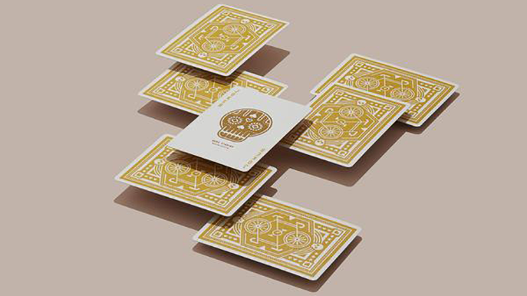 DKNG (Yellow Wheel) Playing Cards by Art of Play