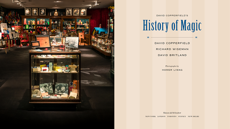 David Copperfield's History of Magic by David Copperfield, Richard Wiseman and David Britland