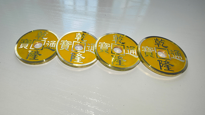 CHINESE COIN YELLOW by N2G - Trick