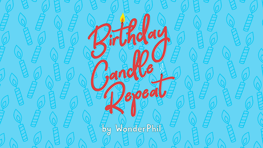 Birthday Candle Repeat (Gimmicks and Online Instructions) by Wonder Phil - Trick