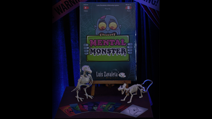 MENTAL MONSTER (Gimmick and Online Instructions) by Luis Zavaleta  - Trick