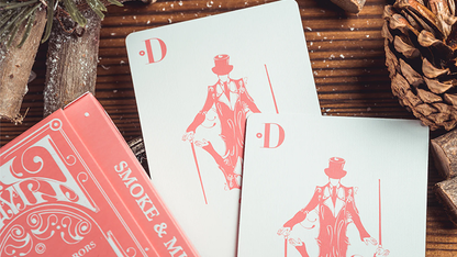 Smoke & Mirrors V9, Pink (Standard) Edition Playing Cards by Dan & Dave