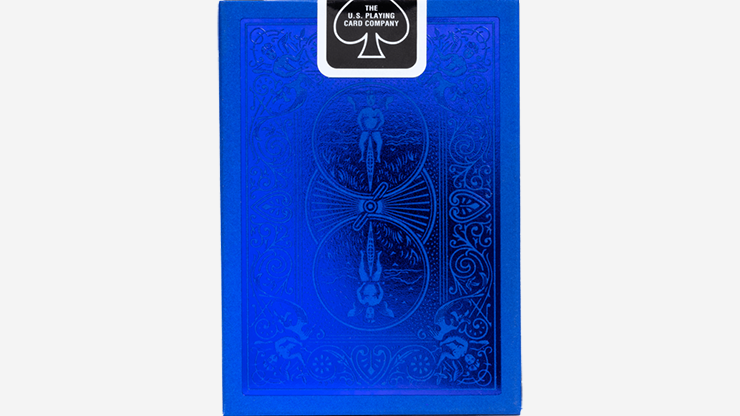 Bicycle Metalluxe Blue Playing Cards by US Playing Card Co.