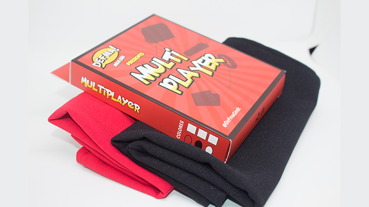 Multiplayer Handkerchief (Black) by PlayTime Magic DEFMA