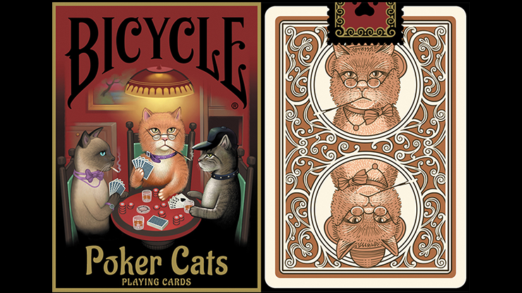 Bicycle Poker Cats V2  Playing Cards