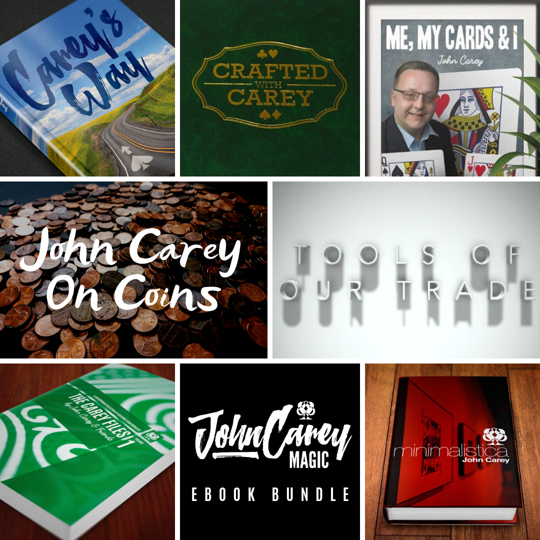 John Carey Magic - EBook Bundle - Available at pipermagic.com.au