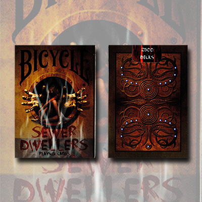 Bicycle Sewer Dwellers (Limited Edition) by Collectable Playing Cards - Available at pipermagic.com.au