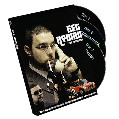 Get Nyman by Andy Nyman & Alakazam - DVD - Available at pipermagic.com.au