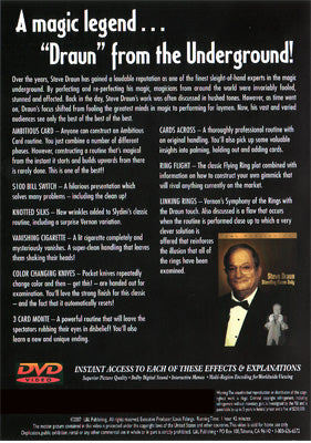 Standing Room Only : Volume 1 by Steve Draun - DVD