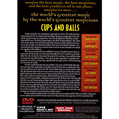 Cups and Balls Vol. 1 (World's Greatest) - DVD by L&l Publishing