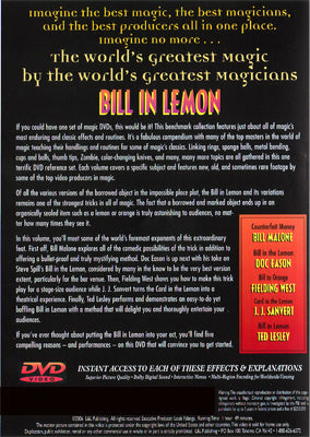 Bill In Lemon (World's Greatest Magic) - DVD