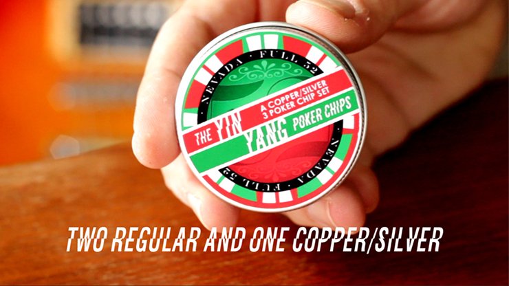 The Ying Yang Poker Chips (Gimmicks and Online Instructions) - Trick - Piper Magic