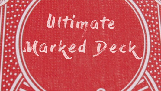 Ultimate Marked Deck (RED Back Bicycle Cards) - Trick - Piper Magic