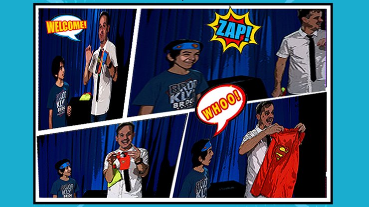 WONDERBAG SUPERMAN (Gimmicks and Online Instructions) by Gustavo Raley - Trick - Piper Magic