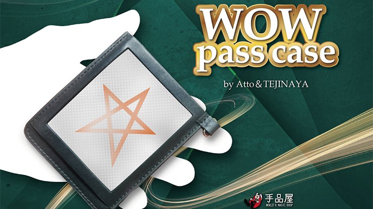 WOW PASS CASE (Gimmick and Online Instructions) by Katsuya Masuda - Trick - Piper Magic